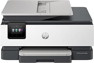 HP OfficeJet Pro 8125e Wireless All-in-One Color Inkjet Printer, Print, scan, Copy, ADF, Duplex Printing Best-for-Home Office, 3 Month Instant Ink Trial Included, AI-Enabled (405T6A)