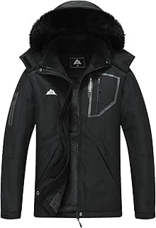 Women's Waterproof Snow Ski Jacket - Warm Winter Coat Insulated for Snowboarding, Mountain Hiking