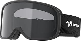 Poppy Ski Goggles – Dual Layer Anti-Fog UV400 Snowboard Goggles for Men, Women, Teens & Helmet Compatible