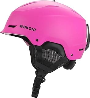 Ski Helmet, Snowboard Helmet for Men & Women, Three-Stage Adjustable Ventilation System, Adjustable Fit, Durable PC Shell, Protective EPS Foam, Snow Sports Helmet for Adults, Youth & Kids