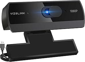 1080P Webcam with Built-in Microphone, W2N Web Cam, Privacy Cover, 75° FOV, Noise Cancellation, Plug & Play Web Camera for Computer, USB Webcam for Pc, Laptop, Desktop, Mac