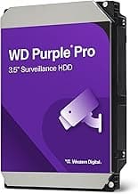 Western Digital 10TB WD Purple Pro Surveillance Internal Hard Drive HDD - SATA 6 Gb/s, 512 MB Cache, 3.5" - WD102PURP