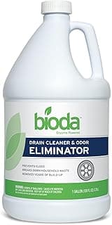Bioda Professional Strength Enzyme Drain Cleaner, Septic Safe Drain Odor Eliminator, Smell Eliminator