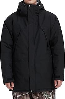 Mens Ski Jacket Waterproof Insulated Winter Outdoor Snow Coat Skiing Snowboard Jacket Oversize for Men Women