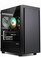 Zalman T3 Micro ATX Case, MATX PC Case with 2 x 120mm Fans Pre-Installed, Full Tempered Glass Side Panel, Compact Mini Tower Gaming Computer Chassis with USB 3.0