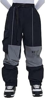 Ski Pants Snow Snowboard Pants Waterproof Insulated Baggy Windproof Hiking Winter Warm for Men Women