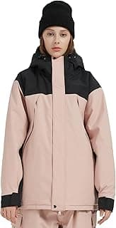 Mens Ski Jacket Waterproof Insulated Winter Outdoor Snow Coat Skiing Snowboard Jacket Oversize for Men Women
