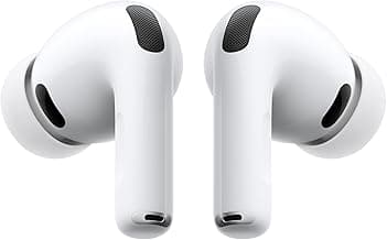 Apple AirPods Pro 3 Wireless Earbuds, Active Noise Cancellation, Live Translation, Heart Rate Sensing,Hearing Aid Feature,Bluetooth Headphones,Spatial Audio, High-Fidelity Sound, USB-C Charging, White