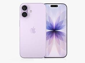 Apple iPhone 17, US Version, 256GB, eSIM, Lavender- Unlocked (Renewed)