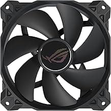 ASUS ROG Strix XF120 Whisper-Quiet, 4-pin PWM Fan for PC Cases, Radiators or CPU Cooling (120mm, up to 400,000 Hours lifespan, Magnetic-Levitation, 1800RPM)