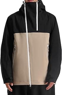 Mens Snowboard Jacket Ski Coat Women Waterproof Insulated Baggy Snowboard Coat Winter Hooded Mountain Hiking Warm