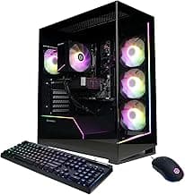CyberPowerPC Gamer Master Gaming PC, AMD Ryzen 7 8700F 4.1GHz, GeForce RTX 5060 Ti 8GB, 16GB DDR5, 1TB PCIe 4.0 SSD, WiFi Ready & Windows 11 Home (GMA2900A3)
