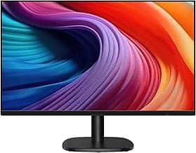 Amazon Basics 24 Inch (23.8 inch viewable) Monitor, FHD 1080P, Max 100Hz, VESA Compatible, Built-in Speakers, Black