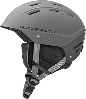 OutdoorMaster Kelvin II Ski Helmet - Snow Sport Helmet Snowboard Helmet for Men Women & Youth