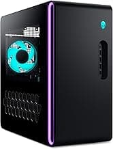 Alienware Aurora Gaming Desktop ACT1250 - Intel Core Ultra 7 265F Processor, Air Cooled, NVIDIA GeForce RTX 5060Ti, 16GB DDR5 RAM, 1TB SSD, 500W Platinum Rated PSU, Windows 11 Home - Clear Panel