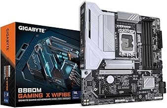 GIGABYTE B860M Gaming X WIFI6E Intel Core Ultra (Series 2) LGA 1851 Motherboard, mATX, DDR5, 2X M.2, PCIe 5.0, USB-C, WIFI6E, 2.5GbE LAN, EZ-Latch