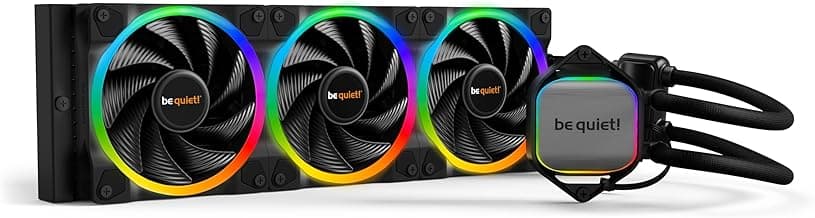 be quiet! Pure Loop 2 FX 360mm, CPU Liquid Cooler for Intel Core i3/i5/i7/i9 or AMD Ryzen 3/5/7/9, ARGB LED Illumination, 3X Light Wings PWM high-Speed Fan -BW015
