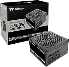 Thermaltake Toughpower GT 850W ATX 3.1 Standard Power Supply; 80 Plus Gold Efficiency; Smart Zero Fan; Native 450W PCIe 5.1 Connector; PS-TPT-0850FNFAGU-3; 5 Year Warranty