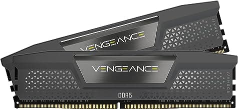 CORSAIR Vengeance DDR5 32GB (2x16GB) DDR5 6000MHz CL36 AMD Expo Intel XMP iCUE Compatible Computer Memory – Gray (CMK32GX5M2E6000Z36)