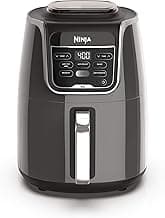 Ninja XL Air Fryer | 5.5 QT Capacity fits 3lbs of Wings | 5-in-1 Air Fry, Roast, Bake, Reheat & Dehydrate | 400°F Max Temp | 1750 Watts | With Dishwasher Safe Parts & Recipe Guide | Grey | AF150AMZ