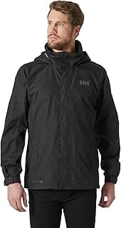 Men's Dubliner Jacket Waterproof, Windproof, Breathable Shell Rain Coat with Packable Hood