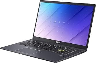 ASUS L510 MA-DB02 Ultra Thin Laptop, 15.6” FHD Display, Intel Celeron N4020 Processor, 4GB RAM, 64GB Storage, Windows 10 Home in S Mode, Star Black