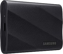 Samsung T9 Portable SSD 1TB, USB 3.2 Gen 2x2 External Solid State Drive, Seq. Read Speeds Up to 2,000MB/s for Gaming, Students and Professionals, MU-PG1T0B/AM, Black