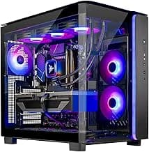 Skytech Gaming King 95 Gaming PC, AMD Ryzen 7 9850X3D 4.7GHz, NVIDIA RTX 5080 16GB VRAM, 2TB NVMe SSD, 32GB DDR5 RAM 6000, 850W Gold ATX 3 PSU, 360 ARGB AIO, WI-FI 5, Windows 11, Desktop