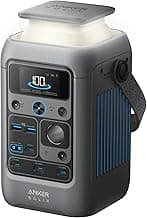 Anker SOLIX C300 DC Power Bank Station, Outdoor 288Wh Portable Power Station, LiFePO4 Battery, 300W Solar Generator, for Camping, Traveling, and Emergencies (No Wall Charger Included)