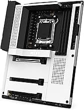 NZXT N7 B650E - AMD B650 Chipset - Supports AMD Ryzen 9000 8000 & 7000 Series CPUs (Socket AM5) - ATX Gaming Motherboard - Integrated Rear I/O Shield - DDR5 - Wi-Fi 6E - White