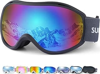Supertrip Ski Goggles Men Women Anti-Fog Snow Goggles UV Protection Snowboard Goggles for Adult Youth
