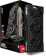 XFX Swift AMD Radeon RX 9060 XT OC Triple Fan Gaming Edition with 16GB GDDR6 HDMI 2xDP, AMD RDNA 4 RX 9060XT RX-96TS316BA