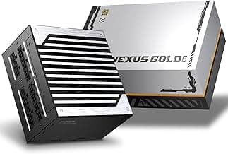 GOLDEN FIELD 650W Power Supply, 80 Plus Gold Fully Modular ATX 3.1 PCIe 5.1 PSU, LLC+ DC-DC+ Active PFC+ ECO Mode, 650 Watt Gaming PC PSU with Native 12V-2x6 Cable for RTX 5060/Ti RX 9060/XT