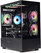 Intel Core i7 13700F 5.2GHz,GeForce RTX 4070, Gaming PC 16GB DDR4, M.2 SSD 1T, B760, 6RGB Fans,Windows 11 Pro, Gamer Desktop Computer(I7 13700F| RTX 4070)