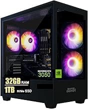 Gamer Xtreme Gaming Desktop PC - Intel Core i7, 32GB RAM, 512GB NVMe SSD, NVIDIA GeForce RTX 3050 6GB GDDR6, WiFi 6 Ready & Windows 11 Pro