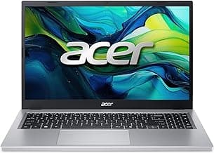 acer Aspire Go 15 AI Ready Laptop | 15.6" FHD IPS Display | AMD Ryzen 3 7320U | AMD Radeon 610M Graphics | 8GB LPDDR5 | 128GB PCIe SSD | Wi-Fi 6 | Windows 11 Home in S Mode | AG15-21P-R5YG