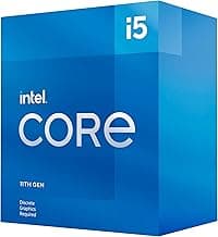 Intel® Core™ i5-11400F Desktop Processor 6 Cores up to 4.4 GHz LGA1200 (Intel® 500 Series & Select 400 Series chipset) 65W
