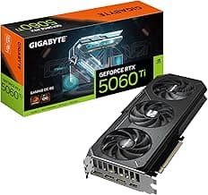 GIGABYTE GeForce RTX 5060 Ti Gaming OC 8G Graphics Card, 8GB 128-bit GDDR7, PCIe 5.0, WINDFORCE Cooling System, GV-N506TGAMING OC-8GD Video Card