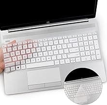 2PCS Keyboard Cover for HP Laptop 15.6 15-dy 15-dw 15-da/db 15-bs/bw 15-ef 15t 15z 15t-dy200 15-dy2021nr dy2024nr 15-dw3013/3033dx 15-eb0043dx eb1043dx /HP 17t 17-bs 17-ca 17-by