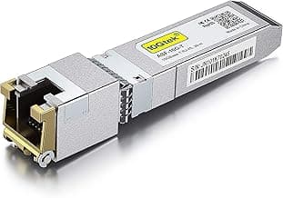 10Gtek SFP+ to RJ-45 10GBase-T Transceiver, 10Gbe Copper SFP+ to Ethernet Module for Cisco SFP-10G-T-S, Ubiquiti UniFi UF-RJ45-10G, TP-Link TL-SM5310-T, Netgear and More, RJ-45 SFP+ CAT.6a, up to 30m