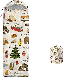 Print sleeping bag,sleeping bags,Outdoor Camping Sleeping Bag，Suitable For Children Boys And Girls Portable,Waterproof,Compact And Lightweight,Great For Outdoor Camping,Backpacking And Hiking
