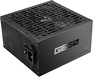 SAMA G650 650W Fully Modular Power Supply – 80 Plus Gold & Cybenetics Platinum Efficiency | ATX 3.1 & PCIe 5.1 Ready | 12V-2x6 GPU Power, Japanese Capacitor | RTX50 Series Ready - Black
