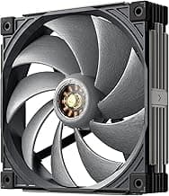 MACH140 140mm Case Fan: PWM Quiet PC Fans with FOC Motor - 4 Pin LCP High Performance Computer Cooling Fan with 500-2200 RPM