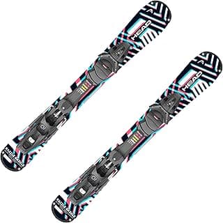 HEAD RazzleDazzle with SP 10 GW Bindings Snowblades, Color: Black/ White, Size: 94 (316994-94)