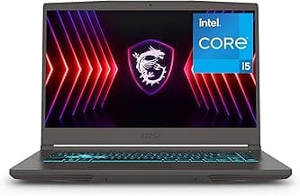 MSI Thin 15 B13VE-1697CA 15.6" 144Hz Gaming Laptop Intel® Core™ i5-13420H RTX 4050 16GB 512GB NVMe SSD Win11