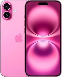 Apple iPhone 16 Plus, 128GB, Pink - Unlocked (Renewed)