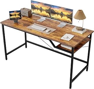 Mericonia Computer Desk 48 X 24 inch, Gaming Desk for Small Spaces, Modern Simple Style Table for Home Office, Study Student Writing Table