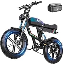 Electric Bike for Adults,2500W Peak Motor, 100 Miles, 48V 23AH Battery Electric Dirt Bike, 33MPH, NFC/Password Unlock, 7-Speed, Dual Suspension 20" Fat tire Ebikes for Adults