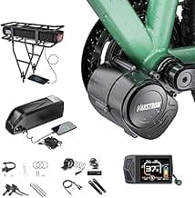 500W 750W 1000W Mid Drive Kit -Upgraded Max 160N.m Torque&Power Ebike Conversion Kits,IP65 Waterproof Torque Sensor