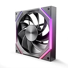 Asiahorse Nyota A14 140mm PC Case Fan – High-Efficiency Cooling, Customizable ARGB Lighting, Adjustable 800-1800 RPM PWM Control, Ultra-Quiet <29 dB Fluid Dynamic Bearings, Stylish Aesthetic RGB Fans